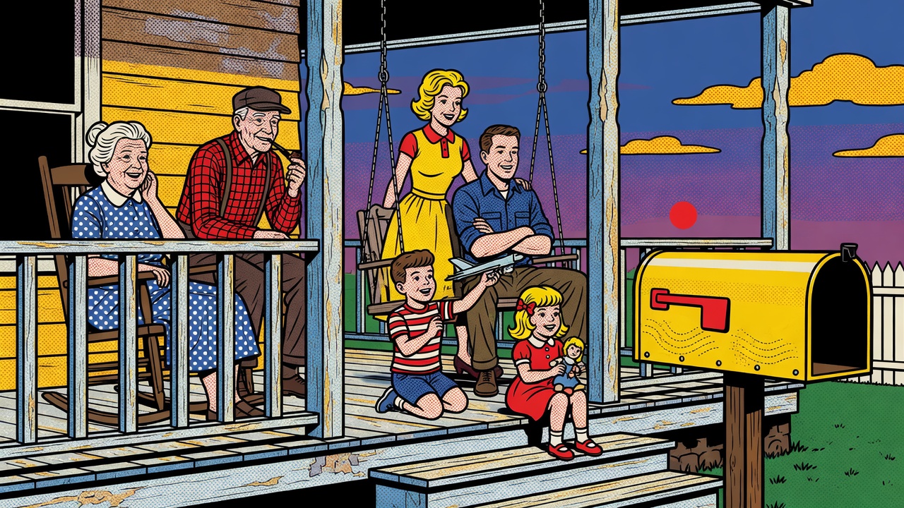 Roy Lichtenstein pop art illustration for: Term vs. Whole: Which Coverage Type Is Right for Your Family?