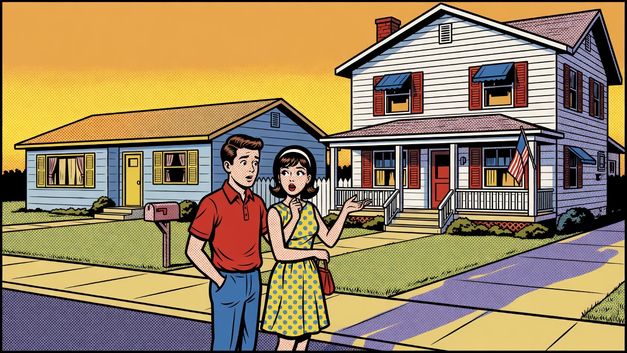 Roy Lichtenstein pop art illustration for: Term vs Whole Life Coverage: Which One Actually Makes Sense for Your Family